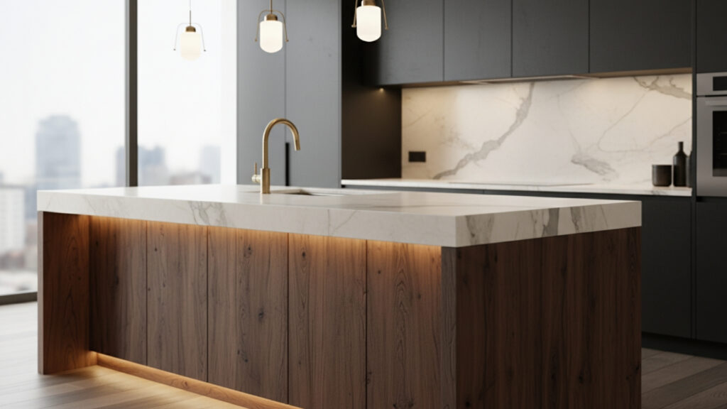 Selecting Materials for Kitchen Island Ideas