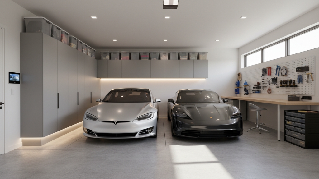 smart garage layout planning for maximum efficiency