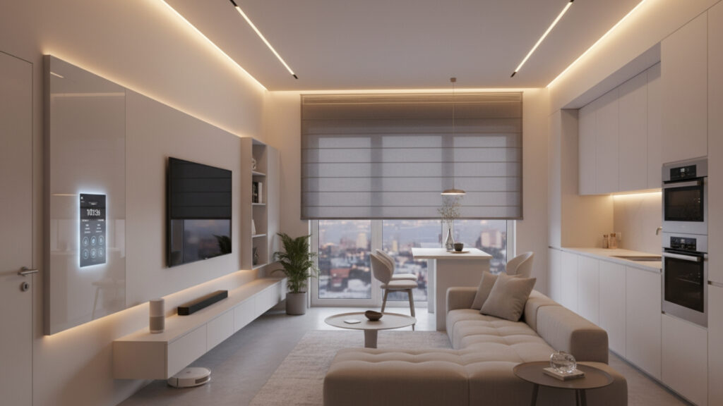 Smart Home Technology for Compact Efficiency