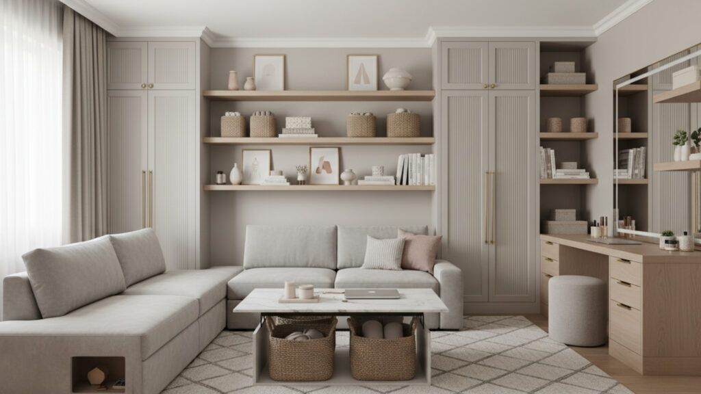 mart Storage Solutions for a Stylish Woman's Cave