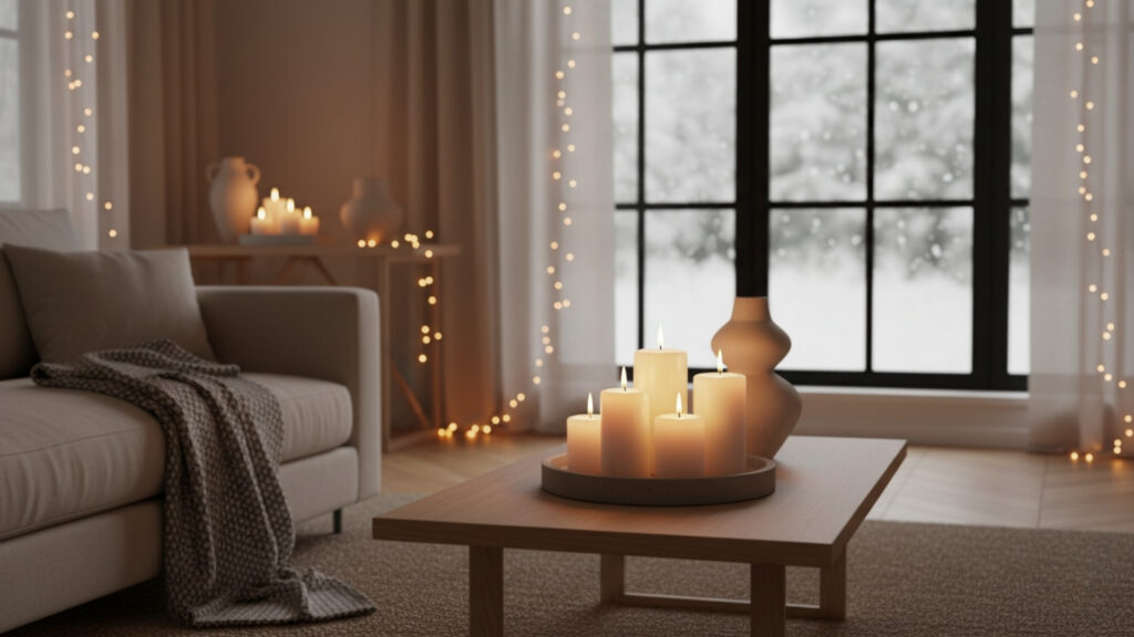Soft Lighting Choices for Minimalist Christmas Atmosphere