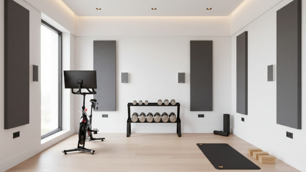 Sound and Acoustics in Motivating Home Gym Designs