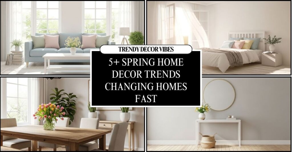 spring home decor trends