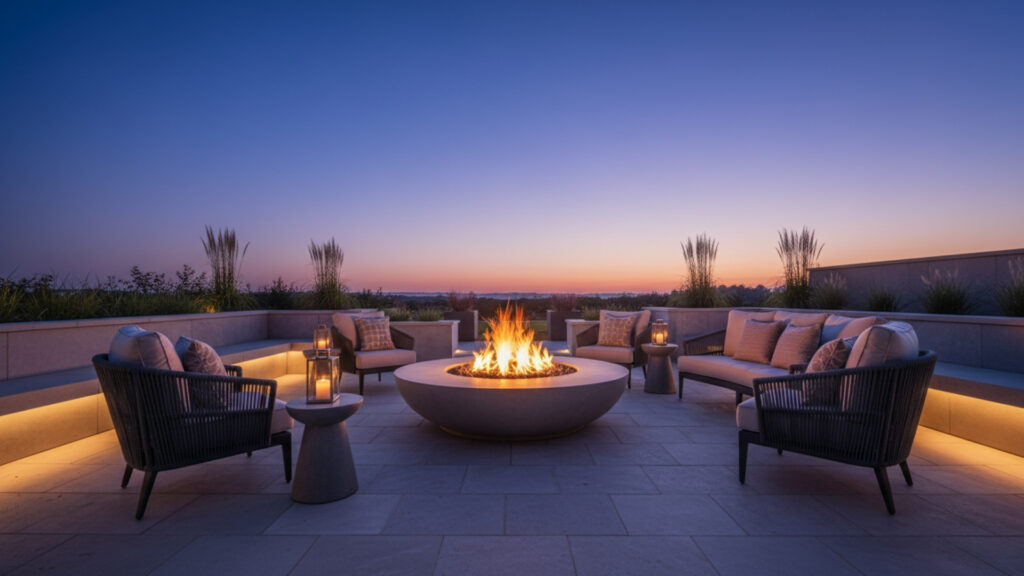 Statement Fire Pits for Warm Gathering Spots