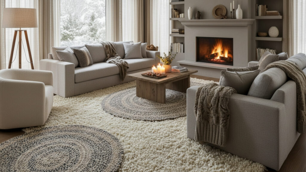 Statement Rugs for Warmth and Texture
