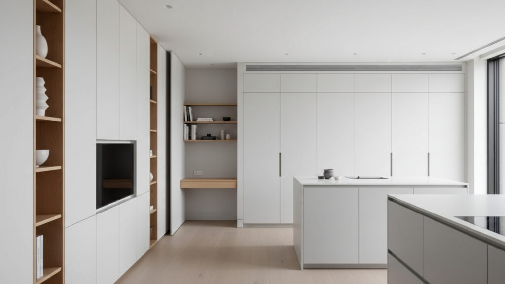 Storage Integration in Open Concept Floor Plans