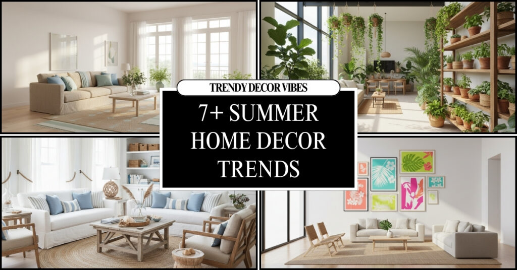 summer home decor trends