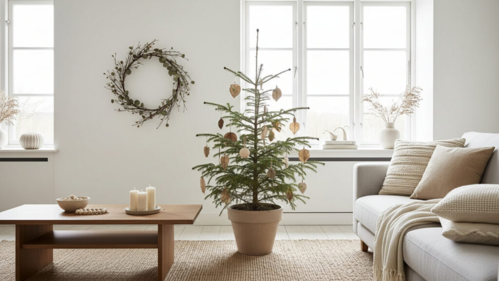 Sustainable Choices in Minimalist Christmas Decor