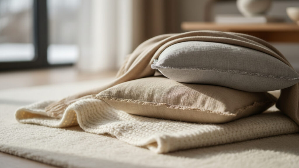 Textiles That Add Warmth Without Visual Clutter