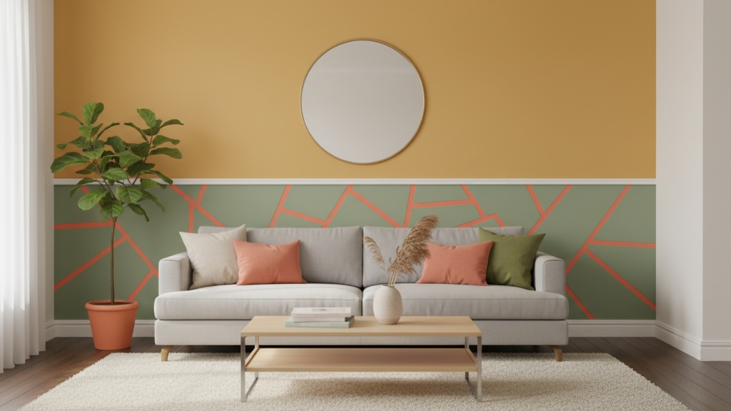 Two-Tone Walls for Visual Interest