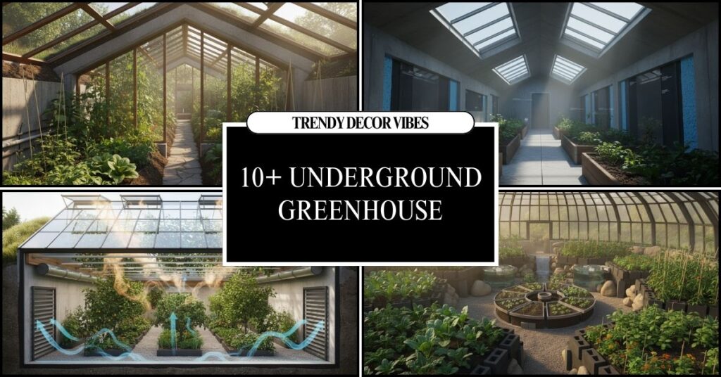 Underground Greenhouse Ideas for Year-Round Growing