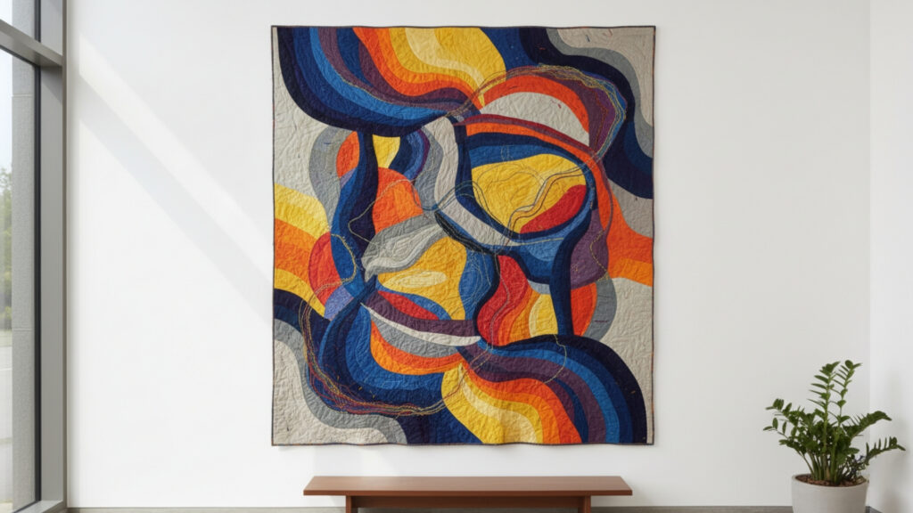 understanding the artistic concept behind abstract quilt designs