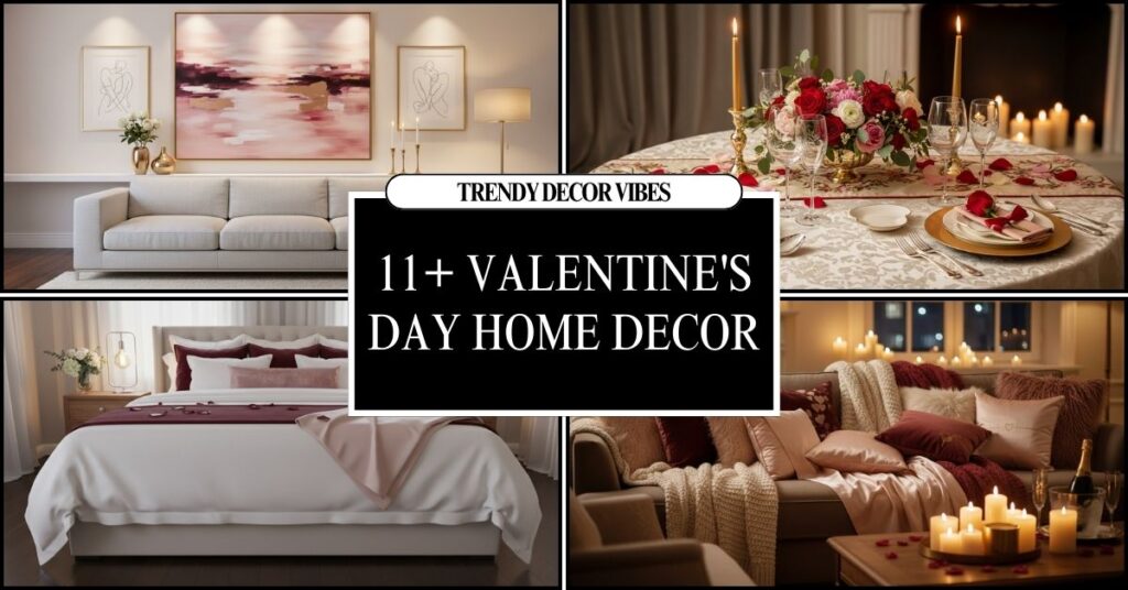 Valentine's Day Home Decor Ideas for a Romantic Space