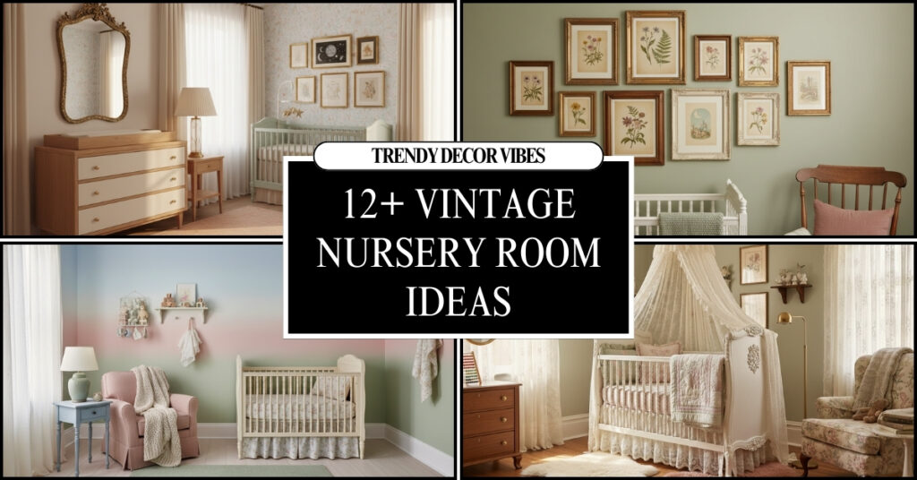 vintage nursery room ideas