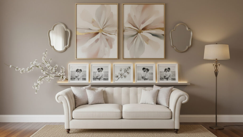 Wall Decor Ideas for Creating Romantic Home Decor Style