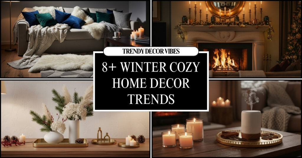 winter cozy home decor trends