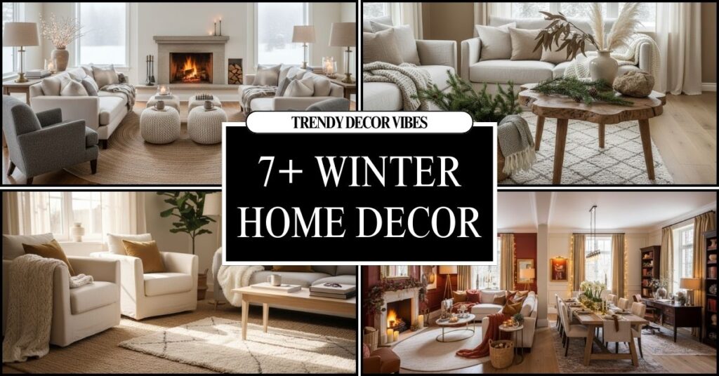 8 Winter Home Decor Ideas That Set the Seasonal Mood