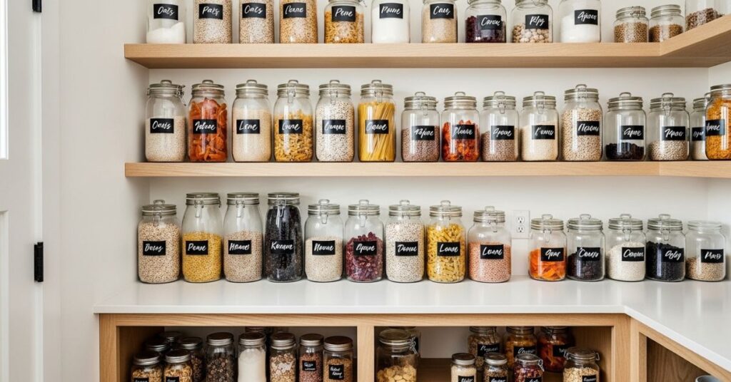 Aesthetic Pantry Organization Ideas
