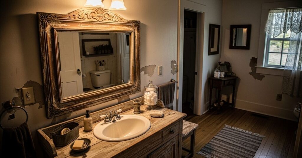 Antique Mirror for Vintage Vibes