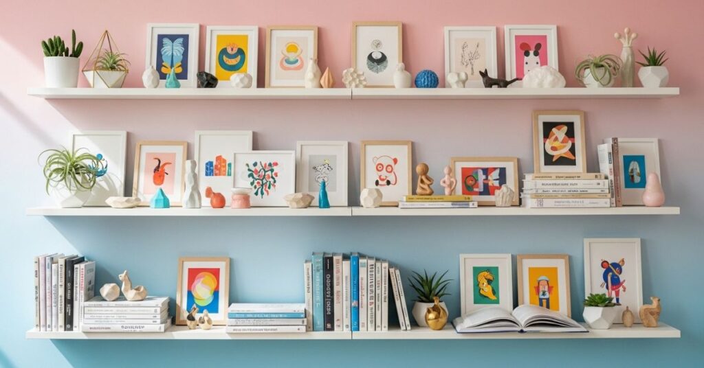 Art-Integrated Shelves