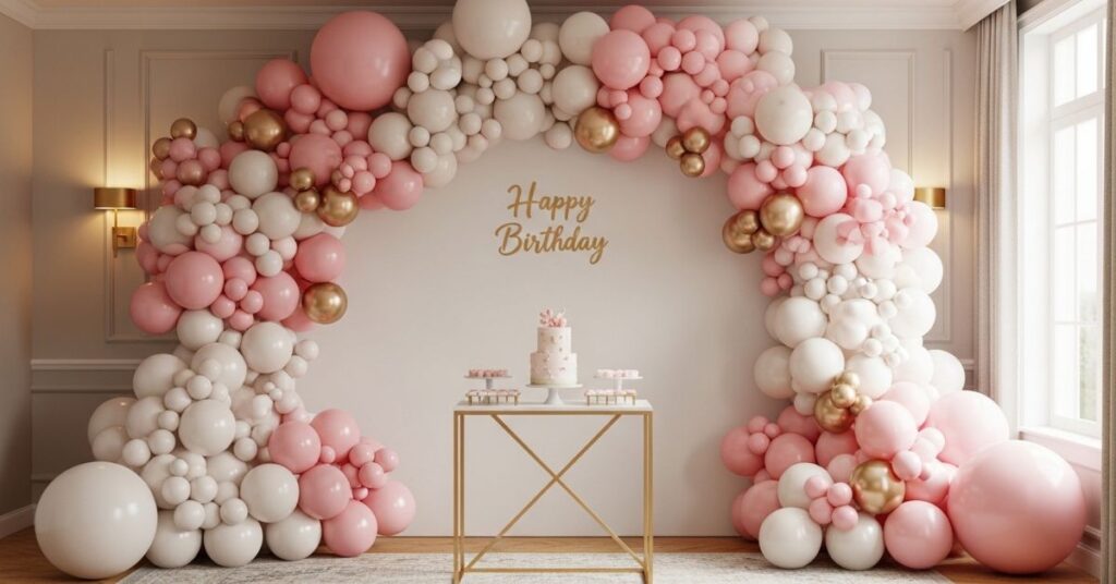 Balloon Garland Backdrop Magic
