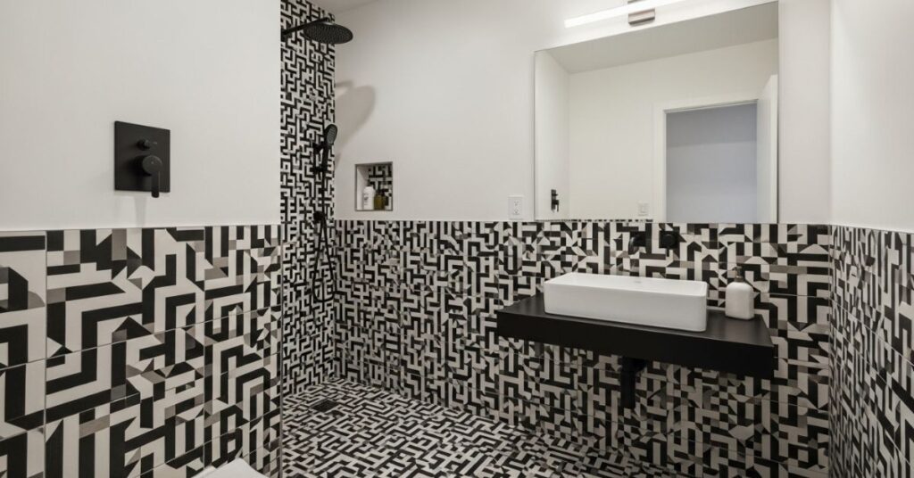 Black and White Modern Contrast