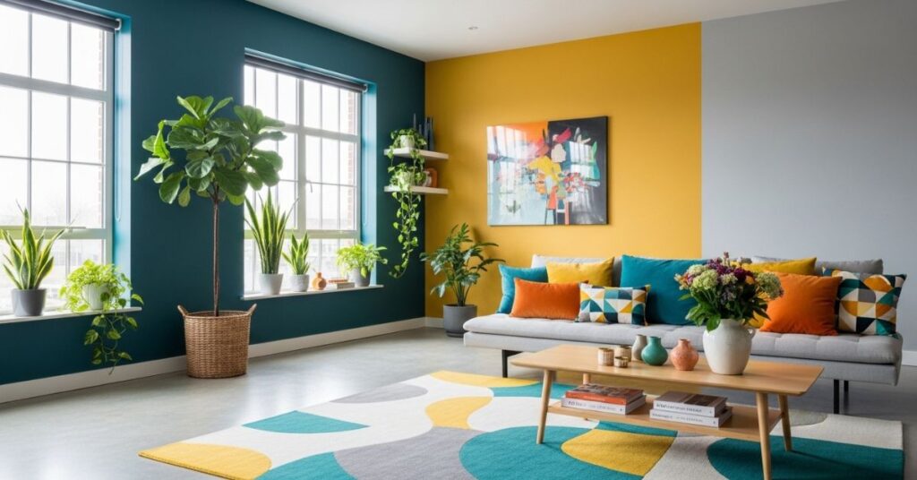 Bold Color Palettes for Modern Homes