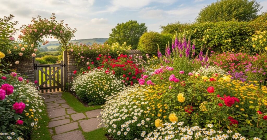 Classic English Cottage Garden Layouts