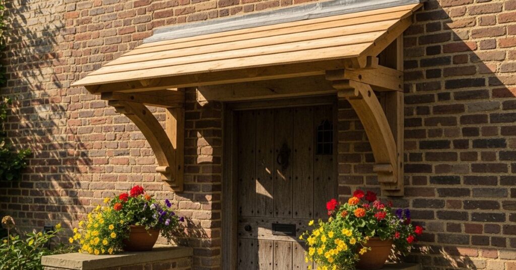 Classic Wooden Awning Designs