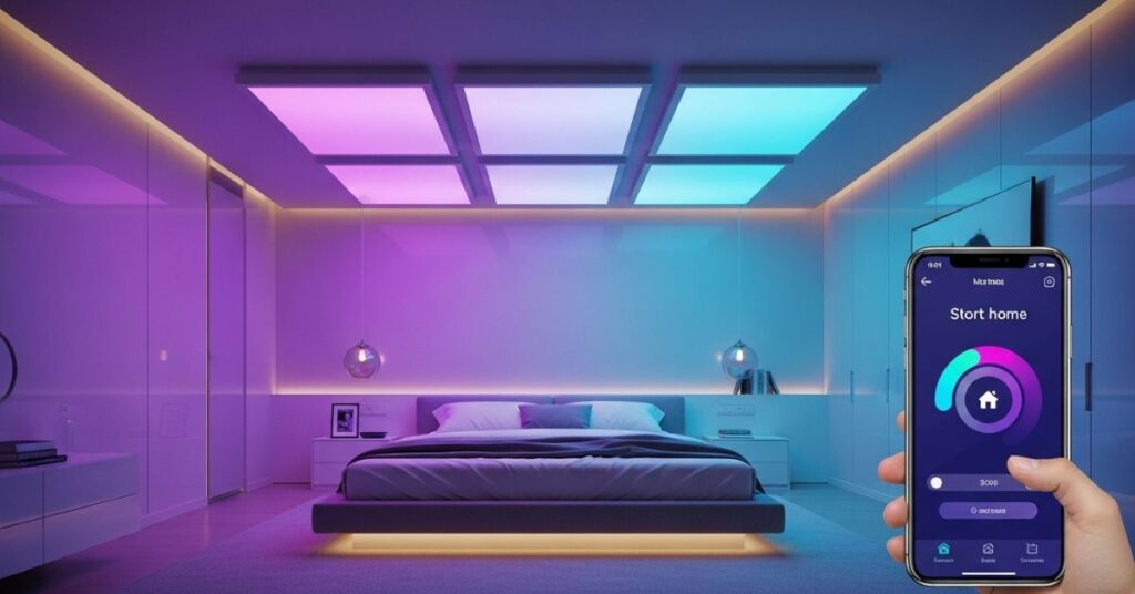 Color-Changing LED Ceiling Lights