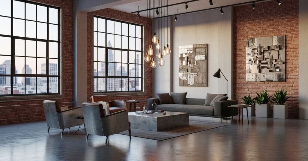 Concrete & Polished Cement for Industrial Style