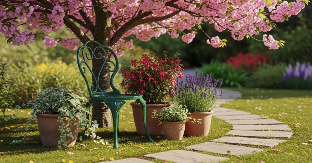 Cottage Garden Seating Nooks