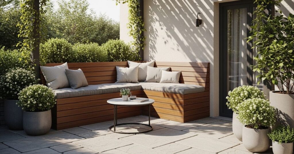 Courtyard Garden Ideas with Seating Areas