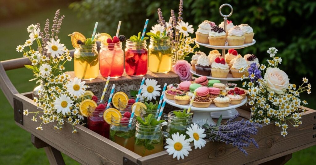 Creative Beverage and Dessert Stations