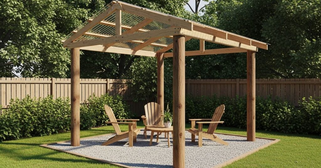 DIY Budget-Friendly Pavilion