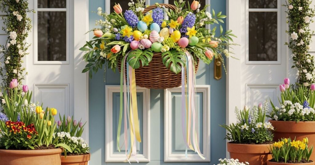 Easter Basket Door Hanger