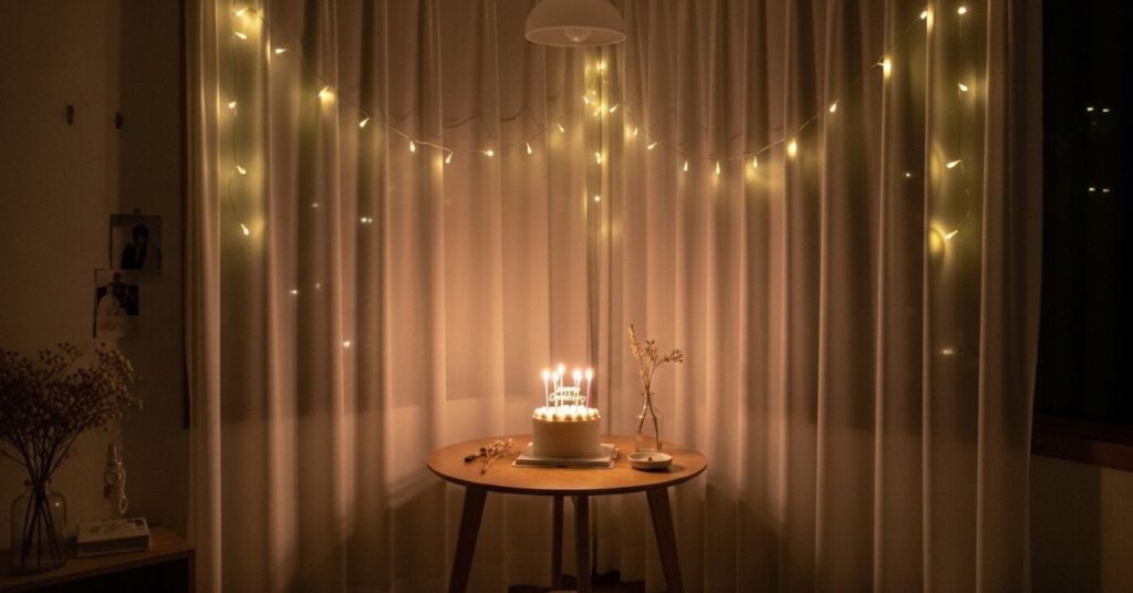 Fairy Light & Curtain Wall Setup