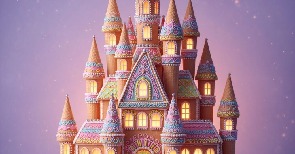 Fairytale Castle Gingerbread House