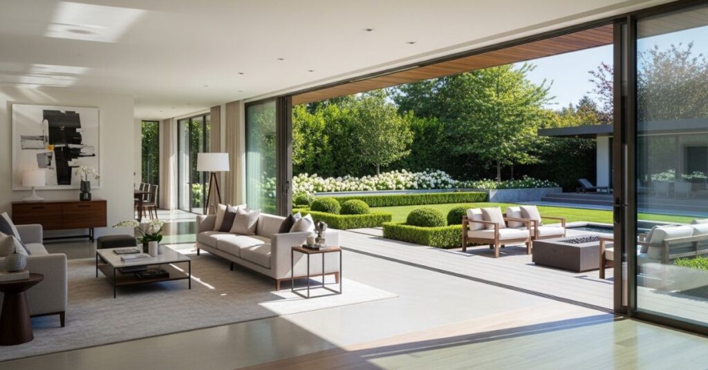 Floor-to-Ceiling Sliding Glass Walls