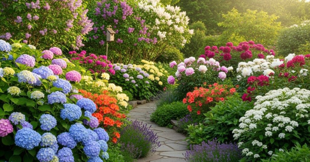Flowering Shrubs for Structure