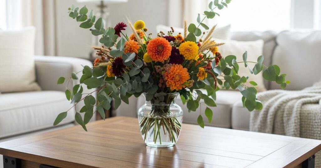 Fresh Eucalyptus and Fall Florals