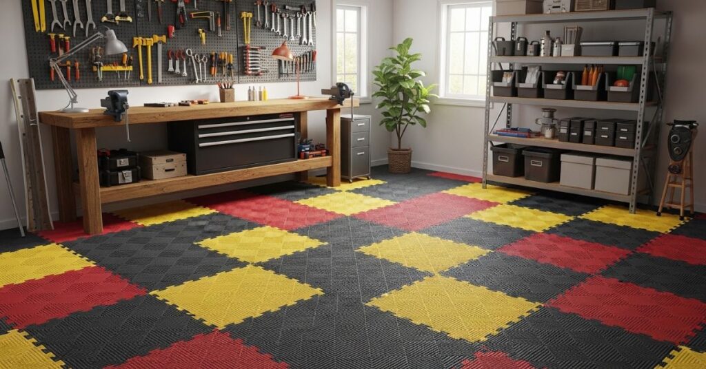 Garage Workshop Flooring & Mats