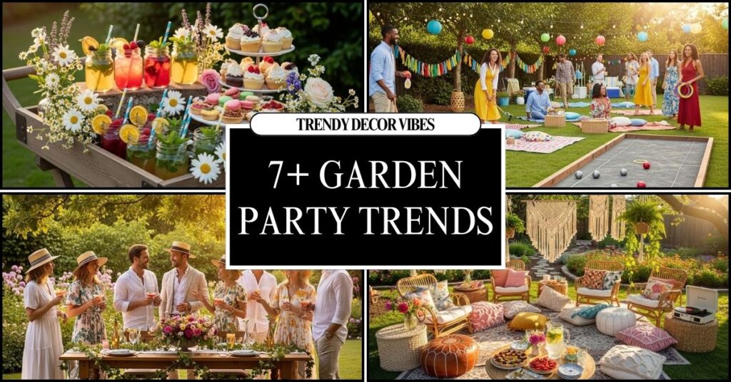 Trendy Garden Party Trends That Everyone Will Talk About