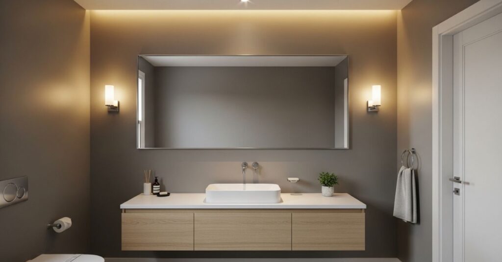 Greige (Gray + Beige) Modern Bathroom Style