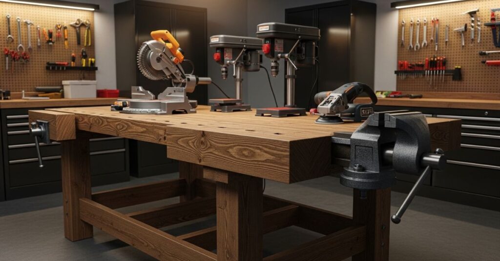 Heavy-Duty DIY Workbench for Serious Projects