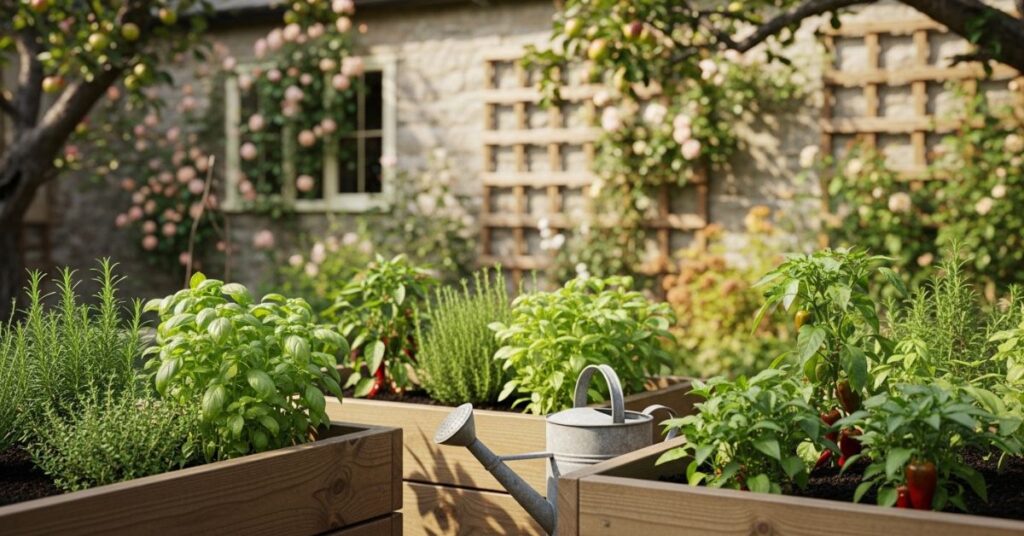 Herb and Vegetable Corners