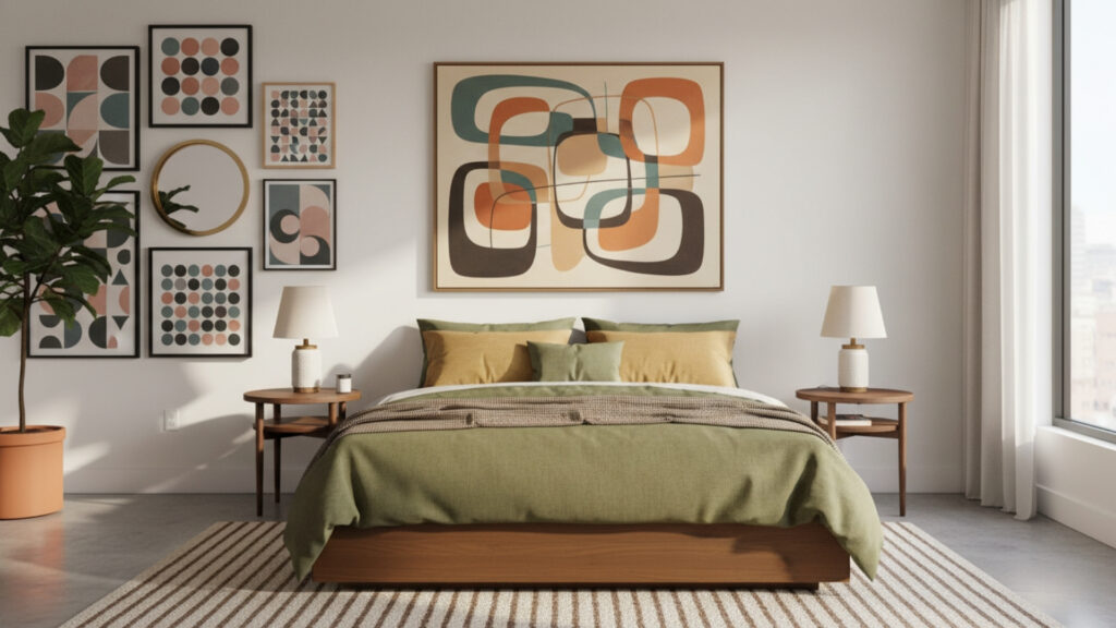 Include Vintage or Retro-Inspired Artwork