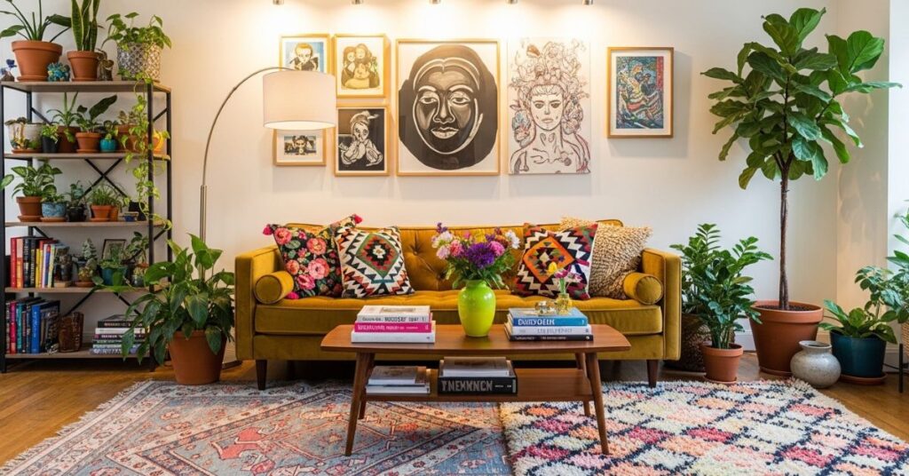 Maximalist Funky Wall Art for Eclectic Homes