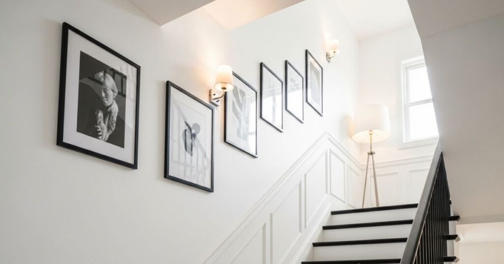 Minimalist Black & White Frame Layout