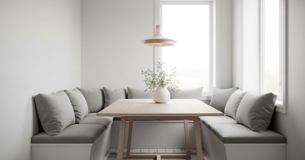 Minimalist Scandinavian Dining Corner